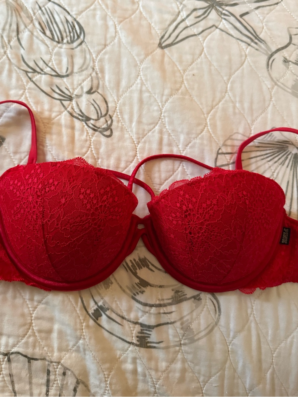 PINK date push up bra